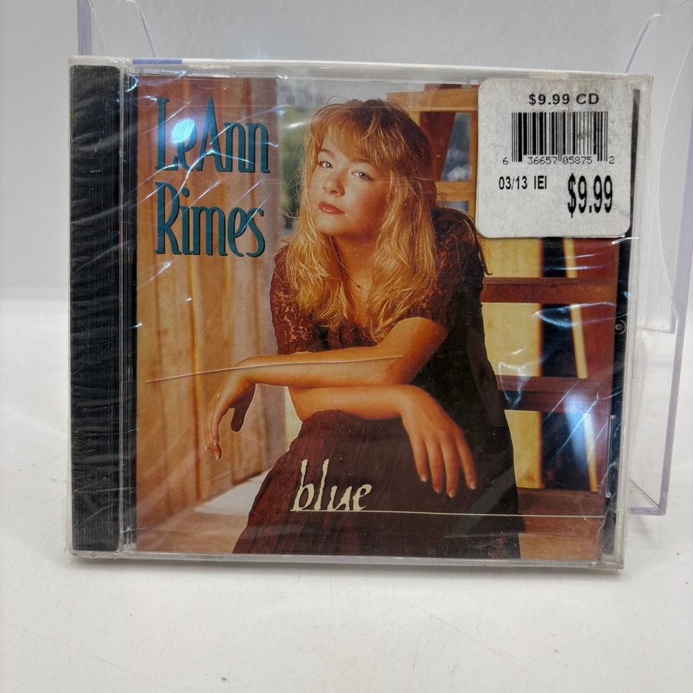 LeAnn Rimes Blue CD 1996 Curb Records 71518-77821-2 90s Country Music New Sealed